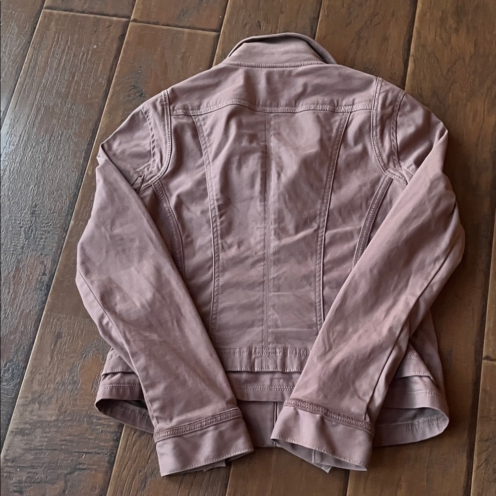 WHBM Stylish Jacket with Zipper Details - Size 4 - Picture 9 of 13